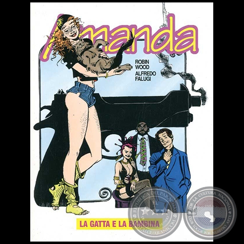AMANDA N° 34 - LA GATTA E LA BAMBINA - Guion: ROBIN WOOD - Año 1993